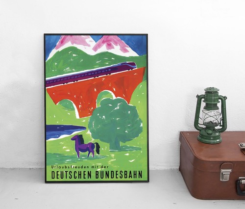 Poster deutsche bundesbahn - poster,