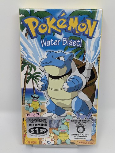 Pokemon vhs water blast - vhs,