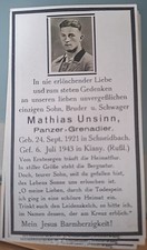 Sterbebild - 2 Panz Gren Regt