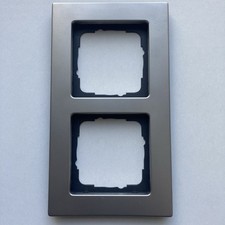 Gira E22 Abdeckrahmen 2fach