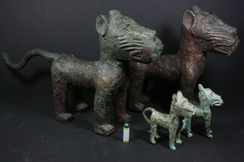 Afrikanische benin bronze - afrikanische,