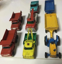 1:64 Matchbox Ford Doge Dumper Unimog Mercedes Traktor Anhänger Abschlepp LKW