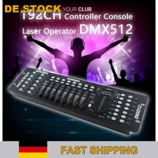 DJ Controller Konsole DMX512 192 Kanäle für Disco Bar Party Bühnenlichtlase xc