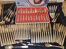 XXL WMF Konvolut 65tlg. Paket Zange Greifer Fischbesteck Messer Löffel Besteck