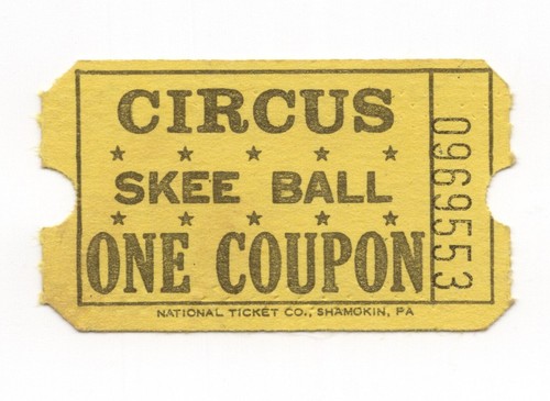 Vintage 1980 circus arcade - 1980's,