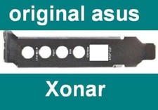 Asus Xonar DG DGX LP Slotblech Front Mic Back SPDIF Line Slotblende Low Profile