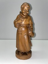 Holzfigur Kapuziner Mönch