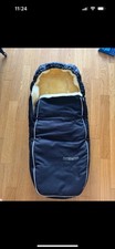 Hofbrucker Lammfell Fußsack für Kinder, Winter, Kinderwagen