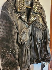 Hochfertige Echtleder Männer Jacke in Bickerlock von Trueprodigy  XXL NEUWERTIG