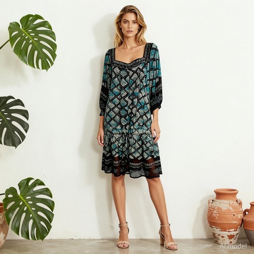 Boho extravagant midi - boho,