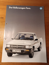 Original Prospekt VW Taro  Automobilia Oldtimer Brochüre 2