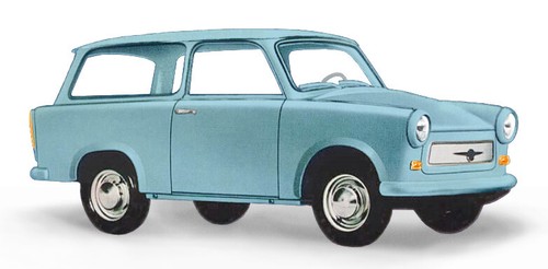 Busch 53200 trabant p601 - 53200,