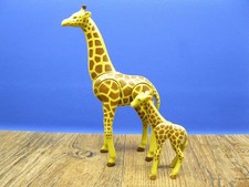 Giraffe mit Jungtier Tiere