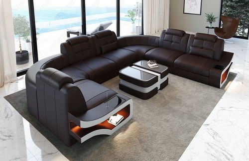 Sofa wohnlandschaft ledersofa - sofa,