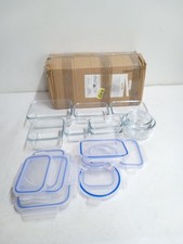 Amazon Basics - Glasbehaelter fuer Lebensmittel, mit Deckel, 20 -teiliges defekt