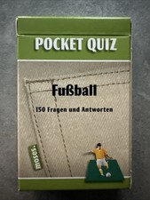 Pocket Quiz Fußball Fussball 150 Fragen und Antworten von moses