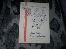 Programm     Motor Suhl  -