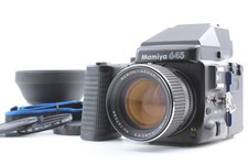 mit Haube [fast neuwertig] MAMIYA 645 Pro AE analoge Sucherkamera 80 mm...