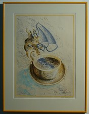 Christian Ludwig Attersee (Preßburg 1940 geb.) Mokkatasse 1972 - Nr. 52/69.