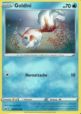   Pokemon Sammelkarte Karte TCG Schwert und Schild Basis Goldini 45/202 deutsch