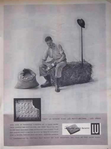 Werbung 1958 petit beurre - werbung, petit-beurre