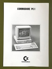 COMMODORE  PC I  -  Produktbroschüre von Commodore