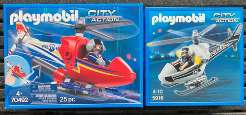 Playmobil hubschrauber 5916 - playmobil, +