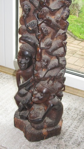 Afrikanischer makonde - afrikanischer,