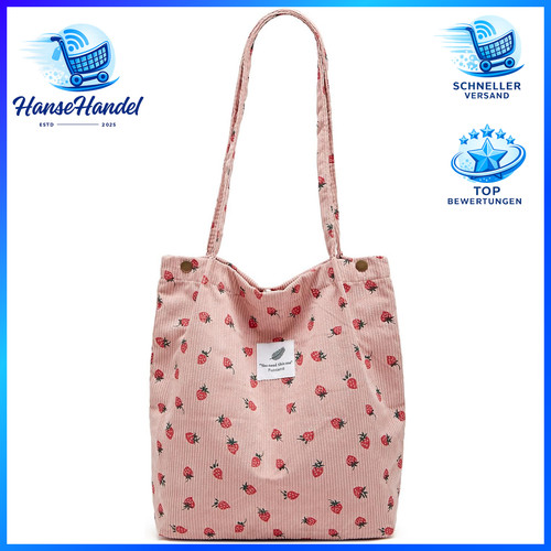Cord handtasche für damen - cord-handtasche,