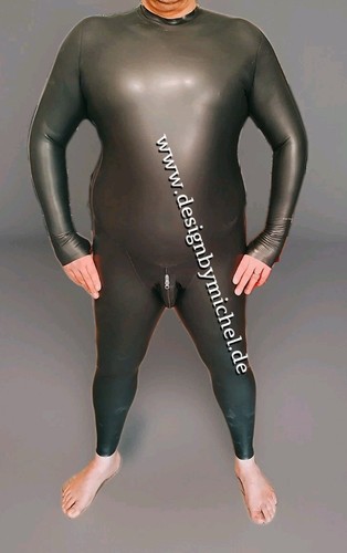Hautenger latex catsuit - latex,
