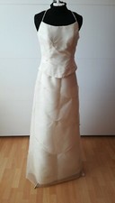 ♥Brautkleid Hochzeitkleid neu 2-teilig in creme gr. 36-38  050♥