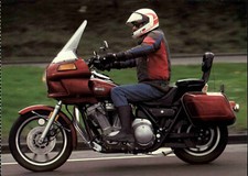 Motivkarte MOTORRAD Postcard BIKE Harley-Davidson Ansichtskarte Postkarte color