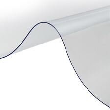 Tischfolie Transparent 2mm Dick Folie Tischdecke Durchsichtig Schutzfolie PVC 