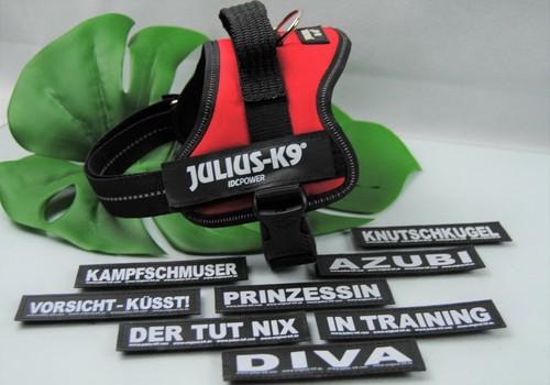 Julius powergeschirr rot - julius-k9,