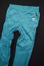 Adidas Vintage Trainings Hose Jogging Sweat Track Pant Nylon Glanz Trefoil  4 S