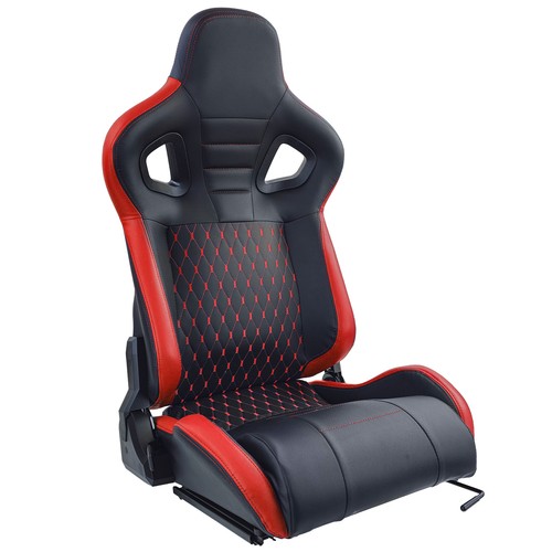 Sportsitz route schwarz rot - sportsitz,