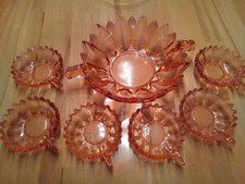 Glasschale mit 6