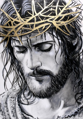 Original gemälde jesus bild - original, gemÄlde: