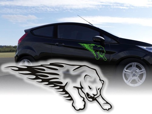 Aufkleber puma flammen sticker - aufkleber,