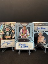WWE Autogramm Karten Lot 3x