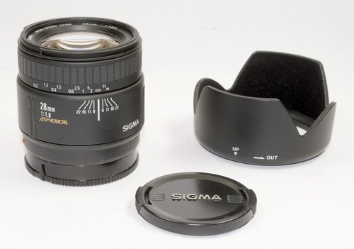 Sigma high speed wide 28mm - sigma, 1.8/28mm