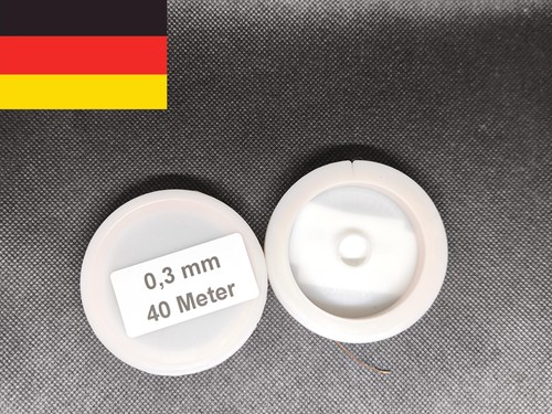 Kupferlackdraht 3mm 40 - kupferlackdraht, 0,3mm