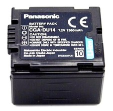 Original Panasonic CGA- DU14