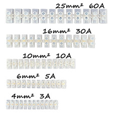Lüsterklemmen 12polig Listerklemmen Verbindungsklemmen Lampenklemmen 4-25mm²