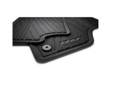 Original VW Golf 8 5H Gummimatten Gummifußmatten vorn schwarz 5H1061502  82V