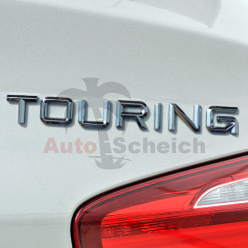 Touring schriftzug emblem - 3d,