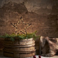 LED Lichterstern stehend H