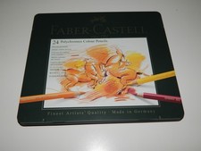 Faber Castell Polychroms Künstlerfarbstifte Stifte 24er wie neu / neuwertig