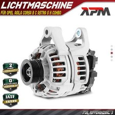Lichtmaschine Generator 85A für Opel Agila Corsa B C Astra G H Combo Vectra C