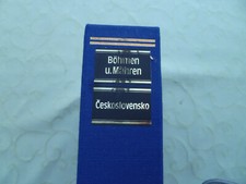 Schaubek Vordruckalbum, blau, Tschechien, 1938-76 ,teils m. Marken